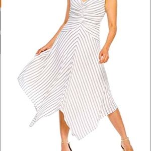 Maggie London Women’s Rope Strips Novelty Fit and Flare Dress.